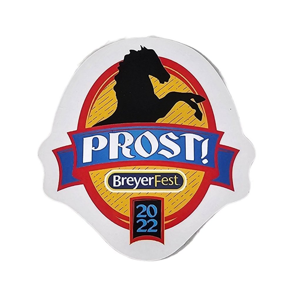 Breyerfest 2022 Prost Magnet Horse Rearing Oktoberfest Theme